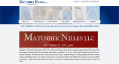 Desktop Screenshot of matushek.com